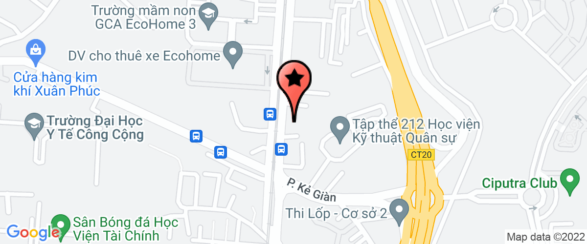 Map go to Binh Minh Construction Services Development Company Limited