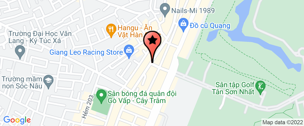 Map go to Trong Tin Packing Company Limited