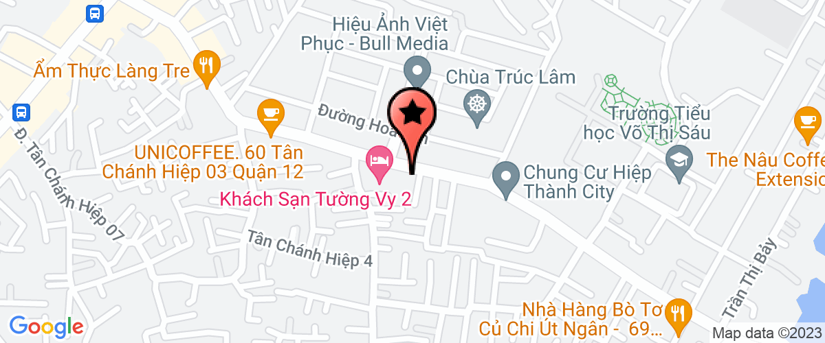 Map go to Nhan Spa and Nails Company Limited