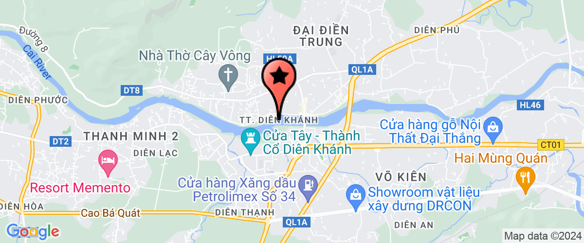 Map go to Phu Lam Khanh Hoa Joint Stock Company