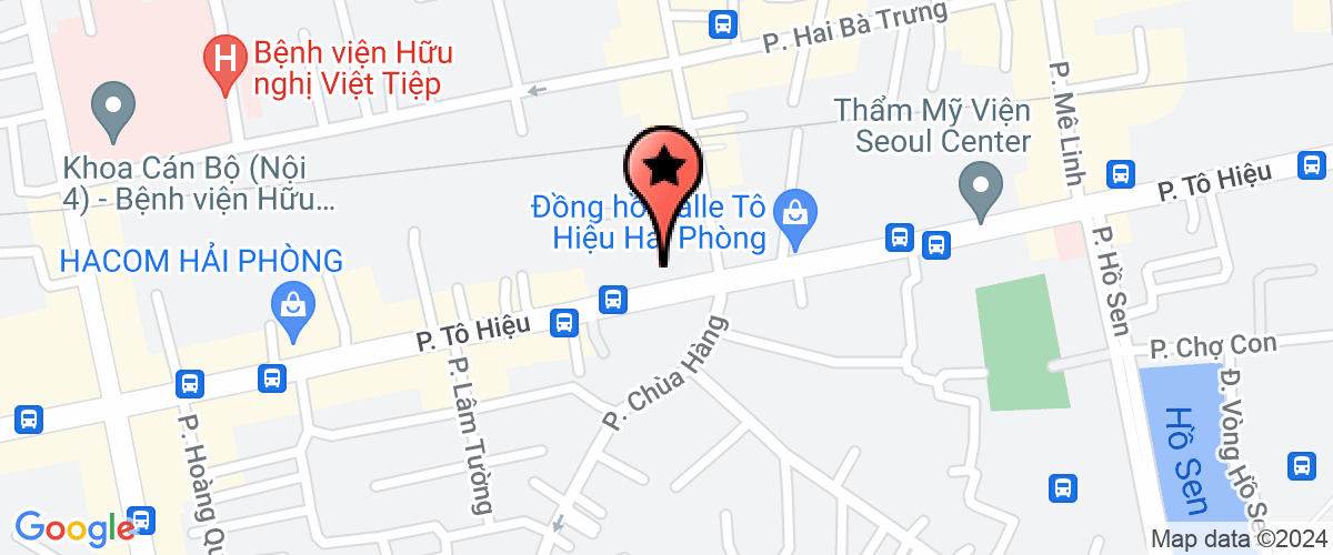 Map go to Hai Anh Tourism Transport Service Company Limited
