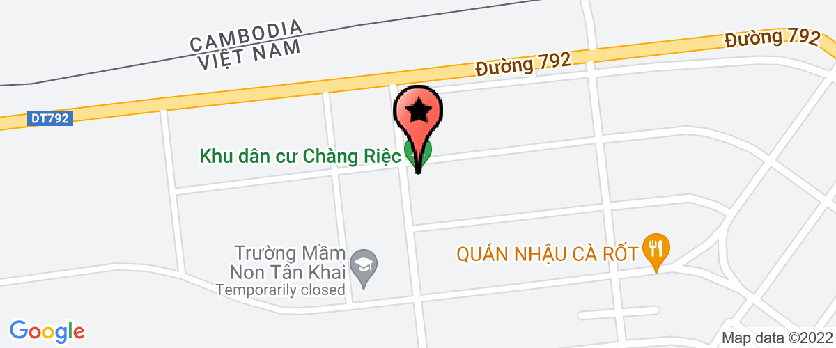 Map go to Branch of 6  Cafe Kim Anh Company Limited