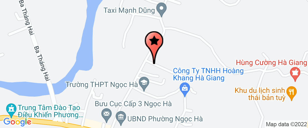 Map go to co phan dau tu xay dung Hoang Quy Company
