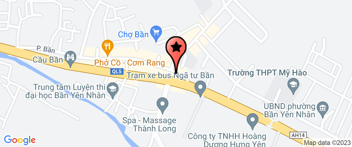 Map go to Lien Thanh Industry Company Limited