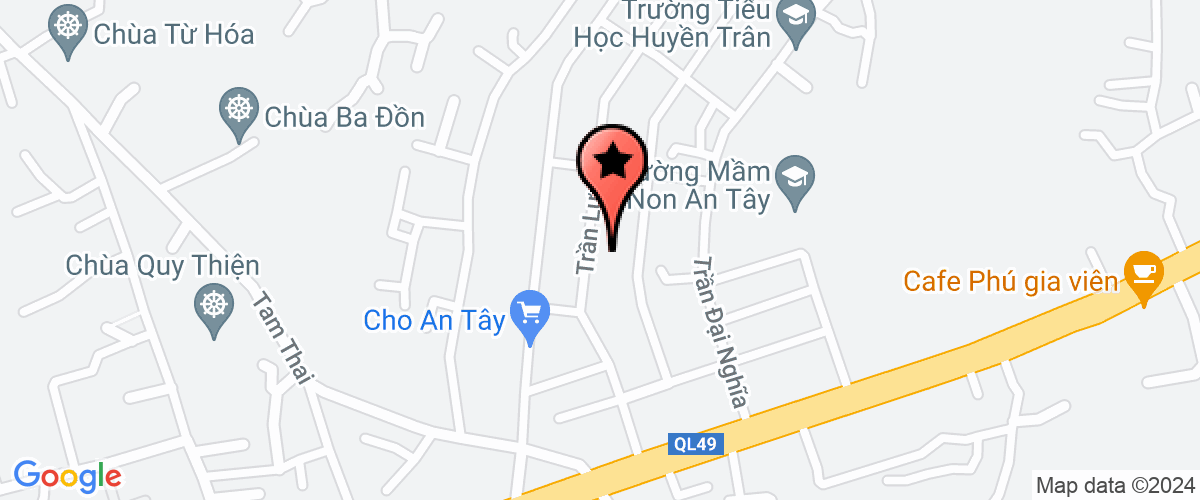 Map go to Cao anh Duong Company Limited