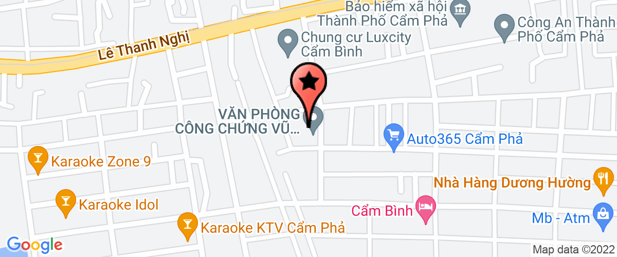 Map go to Manh Duc Service Company Limited