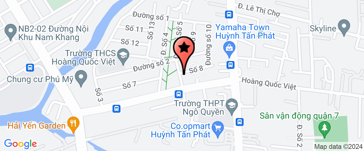 Map go to Minh Tri Business Investment Joint Stock Company