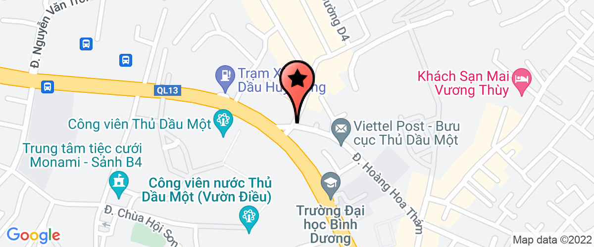 Map go to Tran Dinh Tung Service Trading Company Limited
