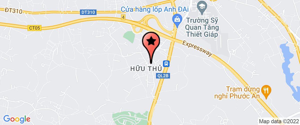 Map go to Ngoc Bach Vinh Phuc Company Limited