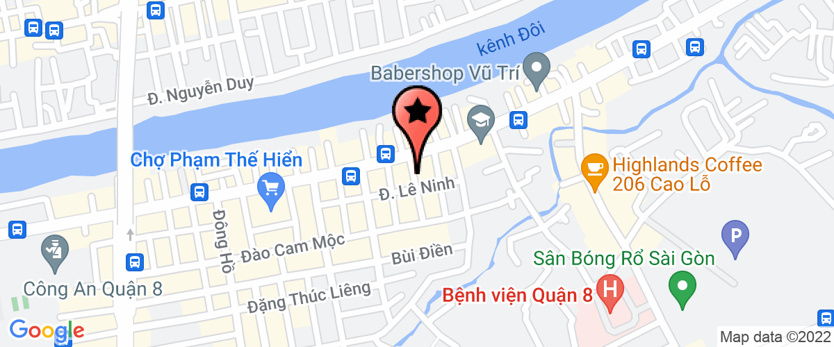 Map go to Long Hai Sai Gon Service Trading Production Company Limited