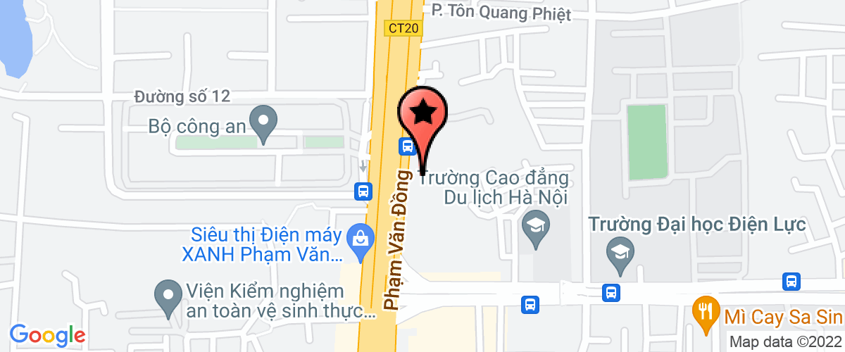 Map go to Luu Tru Duc Duong Joint Stock Company