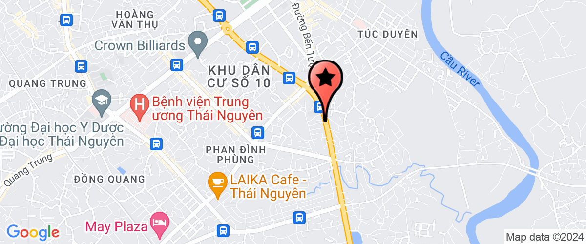 Bản đồ đến Công ty điện tử Việt Thái