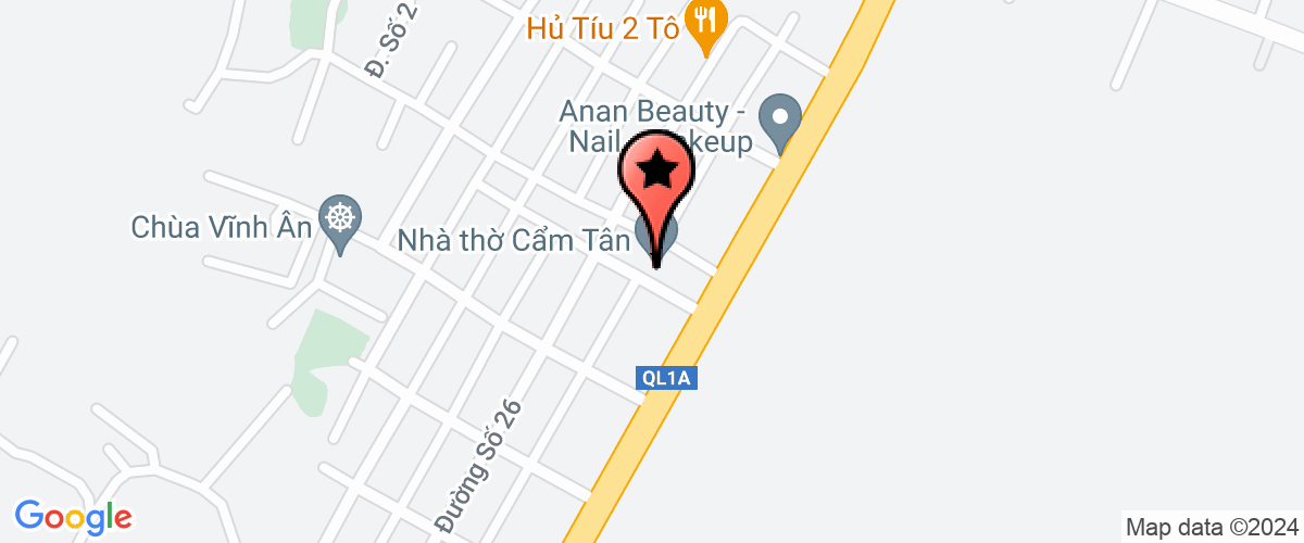 Map go to Tran Thanh Dien Company Limited