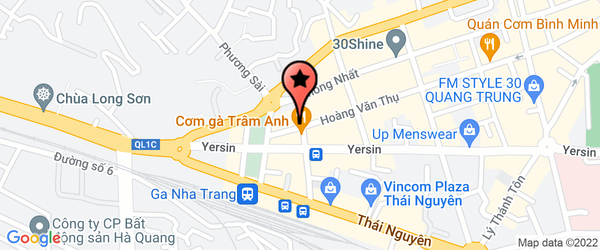 Bản đồ đến Công Ty TNHH Tm &Dv Thiên Nhiên Việt