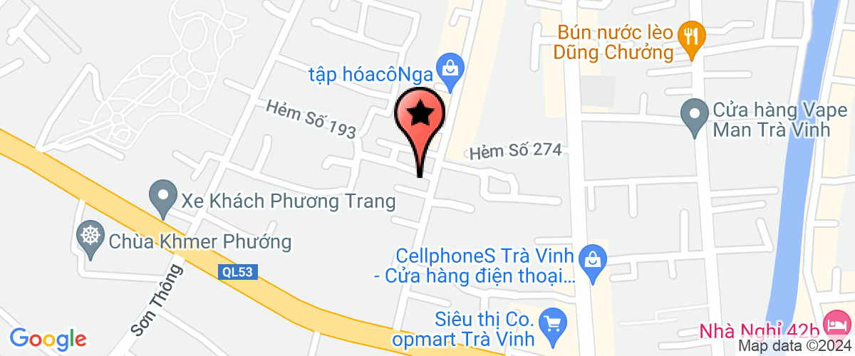 Map go to Tram Hoa Company Limited
