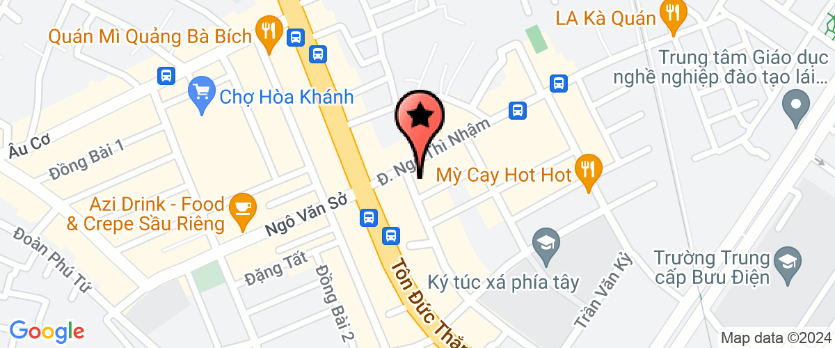 Map go to Dang Gia Nguyen Company Limited