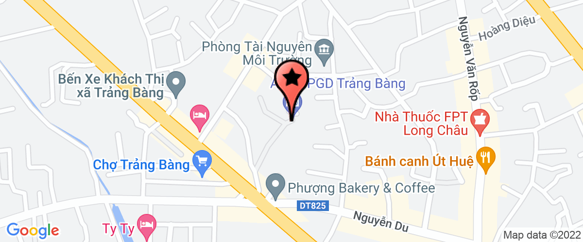 Map go to Doan Trang Bang District