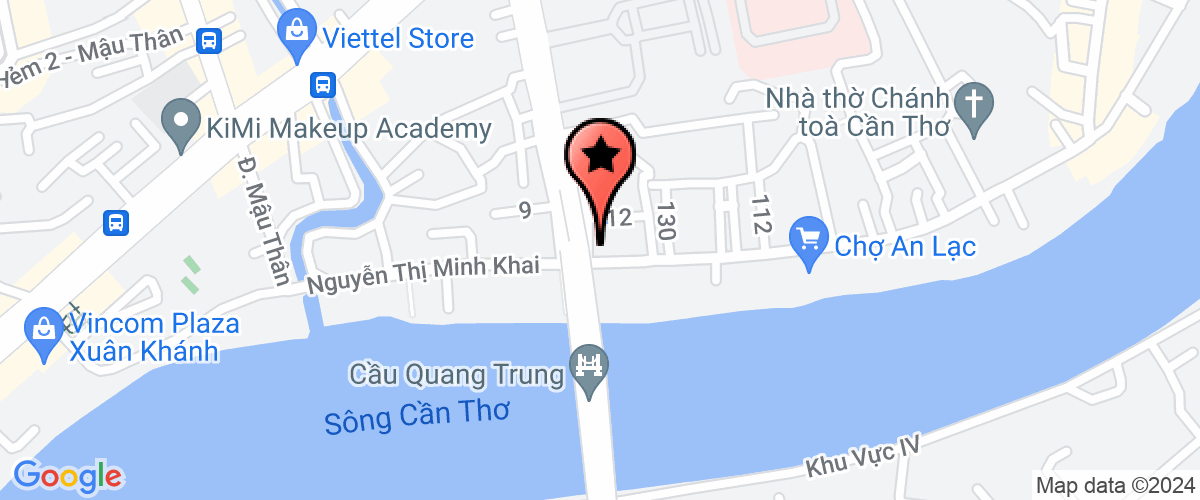 Bản đồ đến Trung tâm Phát triển Nông thôn mới Đồng Bằng Sông Cửu Long
