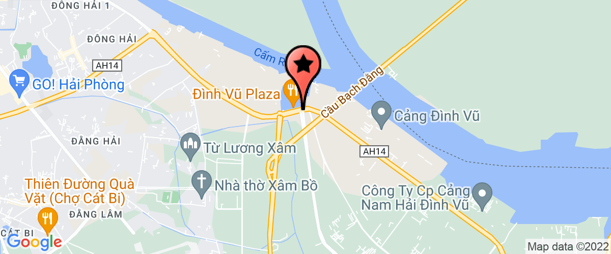 Bản đồ đến Công Ty TNHH Công Nghệ Chính Xác Yinxin Hải Phòng