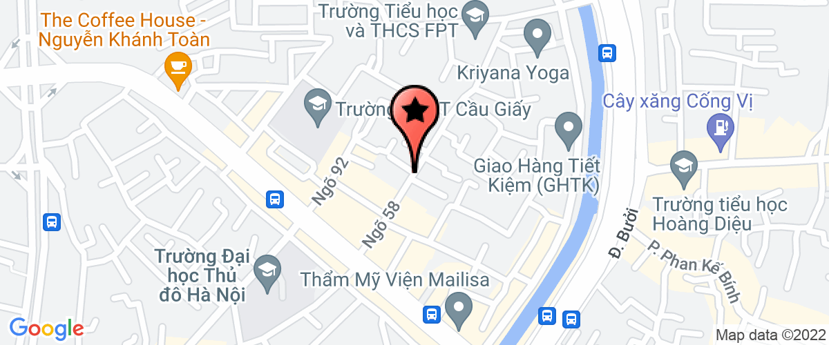Map go to Bao Tran TMDV Company Limited