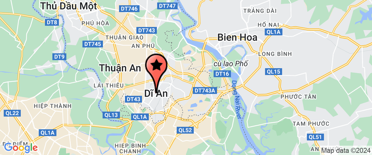 Map go to Tram Can Duong Van Truong Service Trading Production Company Limited