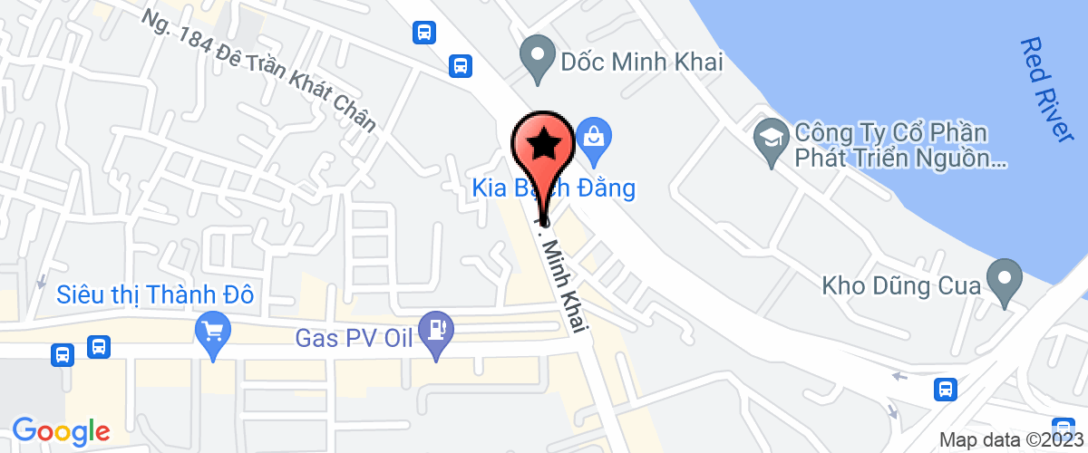 Map go to 35 Trang Tien Joint Stock Company