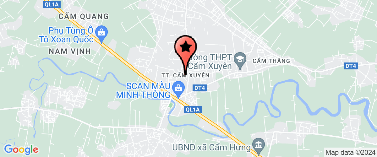 Map go to NGAN HaNG CHiNH SaCH XH HUYeN CaM XUYEN