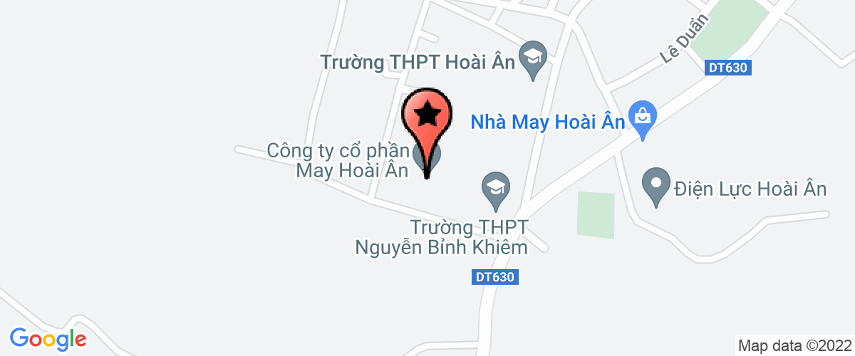 Map go to Phong   Hoai an District Training And Education