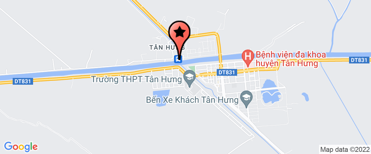 Map go to Phong   Tan Hung District Infrastructure And Economy