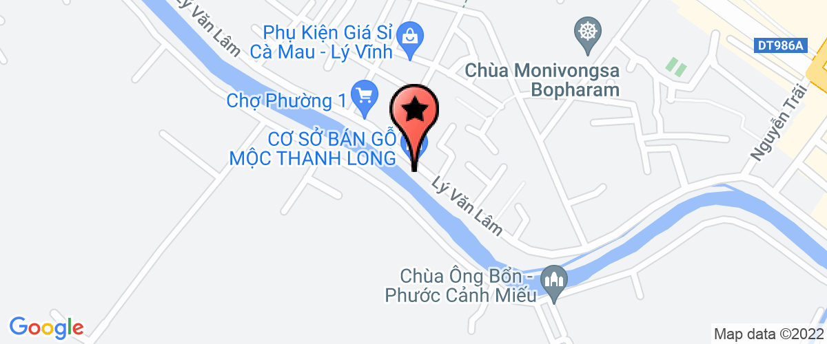 Map go to Van Phat Building Materials Company Limited
