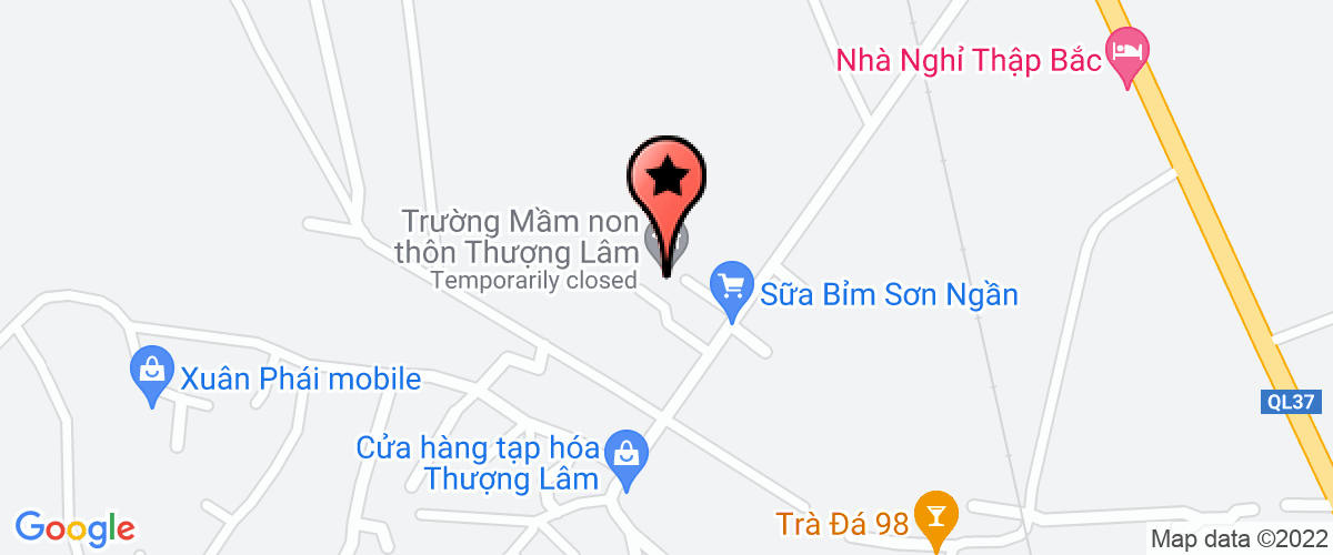Map go to co phan Son Lam Company
