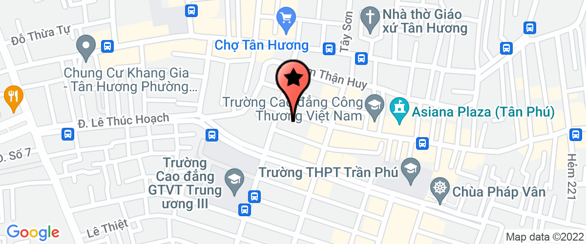 Map go to Tan Thanh General Trading Production Company Limited