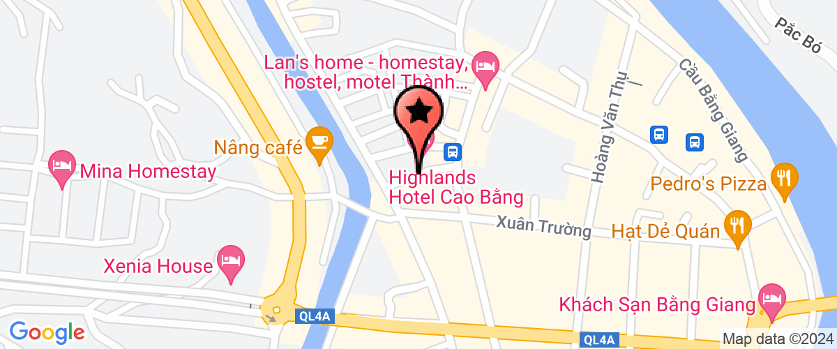 Map go to Cao Bang Viet Bac Forest Development Joint Stock Company