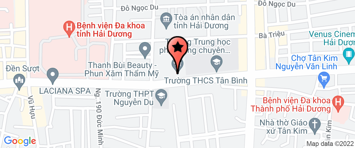 Map go to Ngoc Anh International One Member Company Limited