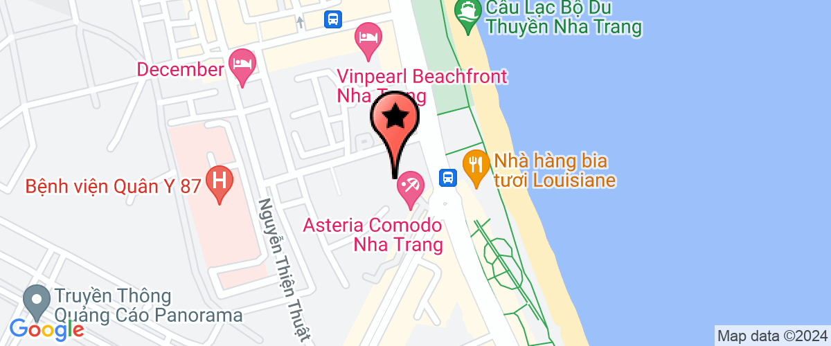 Map go to Ha Linh Nha Trang Company Limited