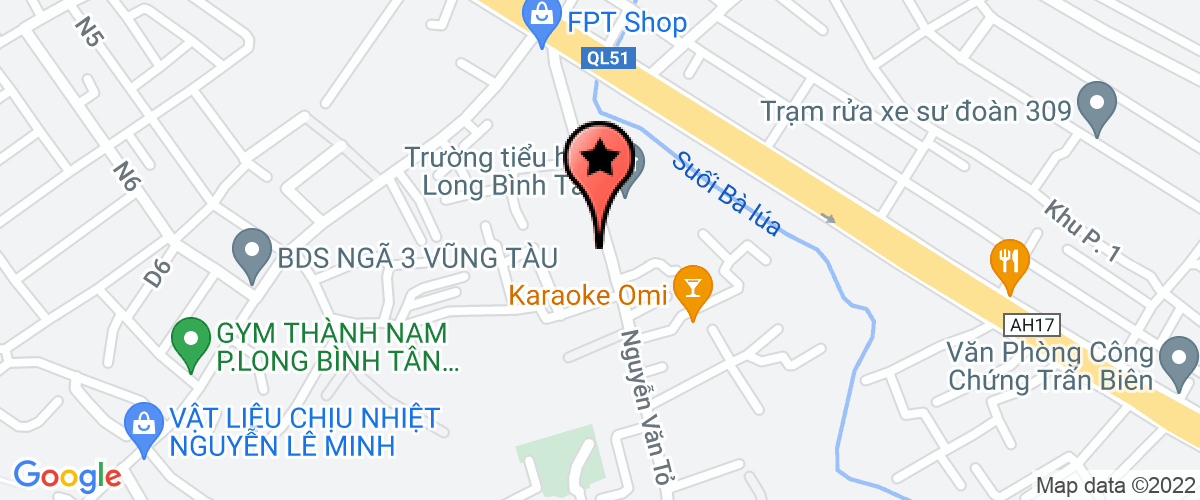 Map go to Hung Thi Services And Trading Production Company Limited