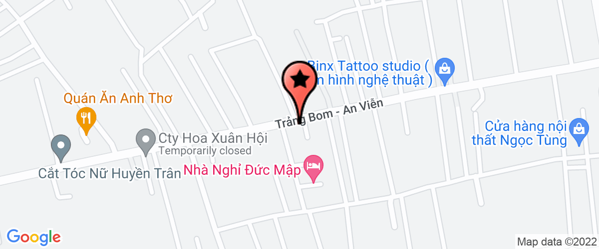 Map go to Khang Hung Nguyen Company Limited