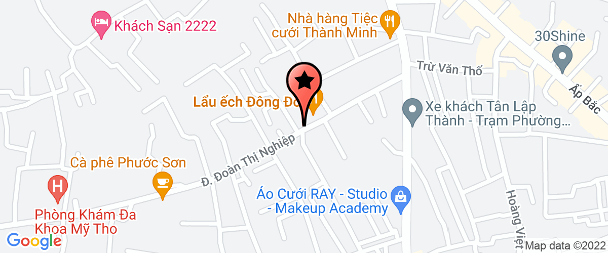 Map go to Xu Ly Tien Giang Environmental Joint Stock Company