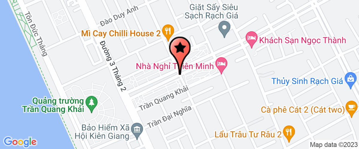 Map go to Binh Minh Kien Luong Seafood Processing Joint Stock Company