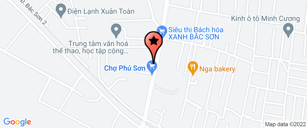 Map go to Phung Thinh Phu Consultant Investment Construction Company Limited