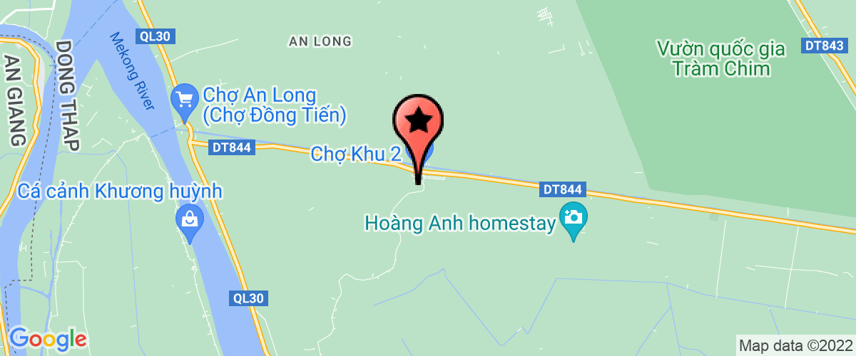 Map go to Phu Thanh B1 Elementary School