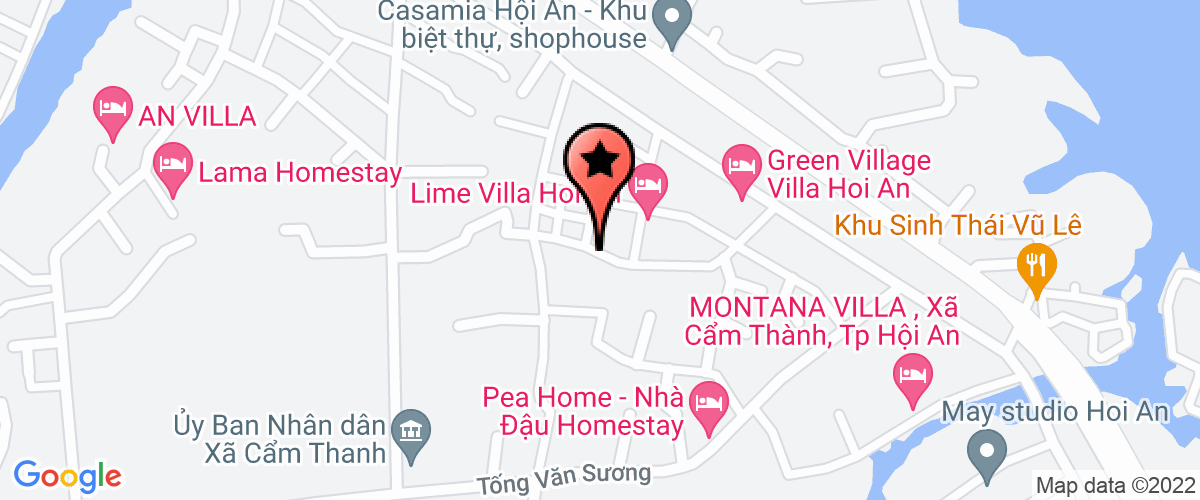 Map go to Nha Xanh Hoi An Company Limited