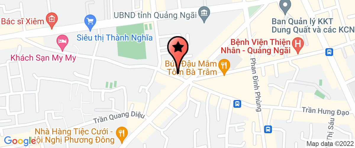 Map go to Quang Ngai Construction Consultant Company Limited