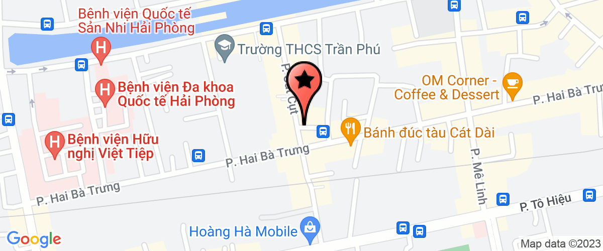 Map go to Hoa Phuong Training Joint Stock Company