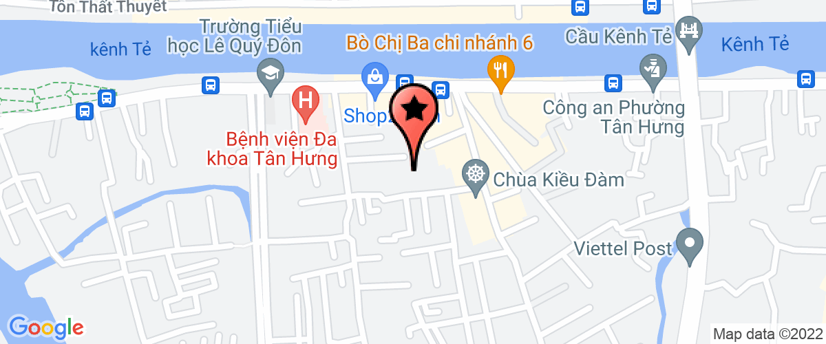Map go to Ngoai Khoi Bien Dong Service Joint Stock Company