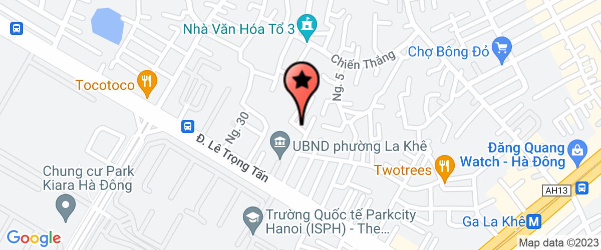 Map go to Bien Ap Ha Noi Machinery manufacturer Joint Stock Company