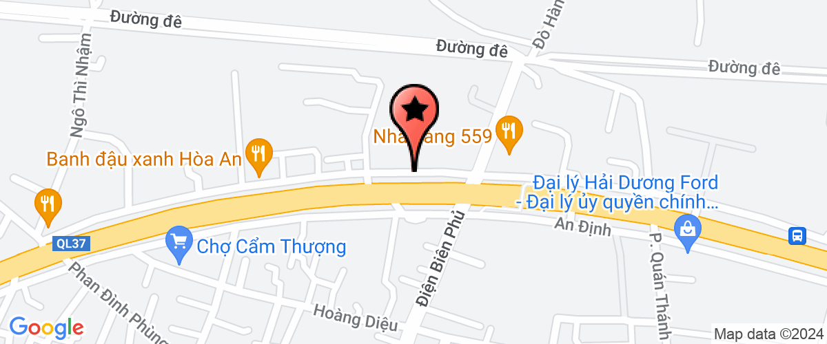 Map go to Hai Duong Trading and Export Joint -Stock Company
