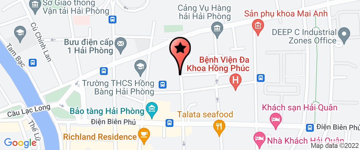 Map go to Duc Thang Vb Construction Limited Company