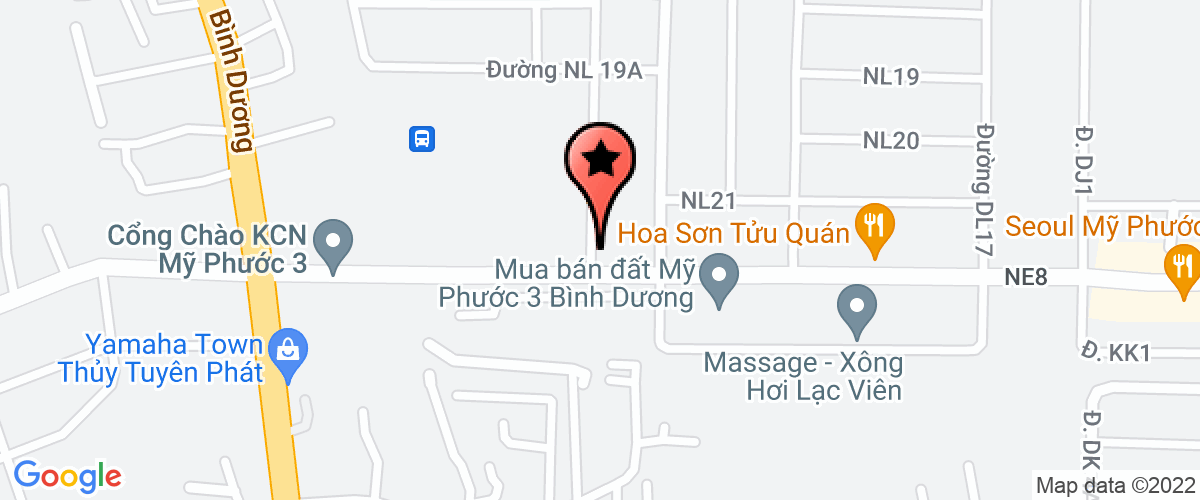 Map go to Kien Hung Thanh Construction And Design Joint Stock Company