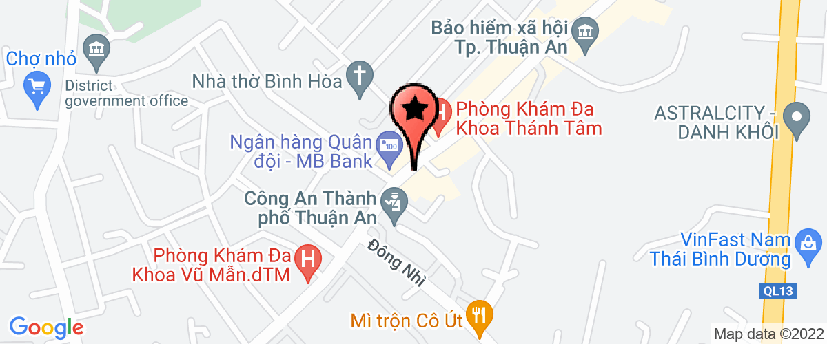 Map go to Lap Dat An Phong Electrical And Construction Company Limited